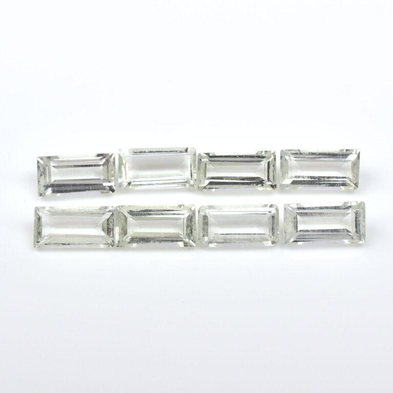 Green Amethyst Baguette Cut
