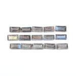 Natural AAA Labradorite Marquise Briolette checkerboard cut